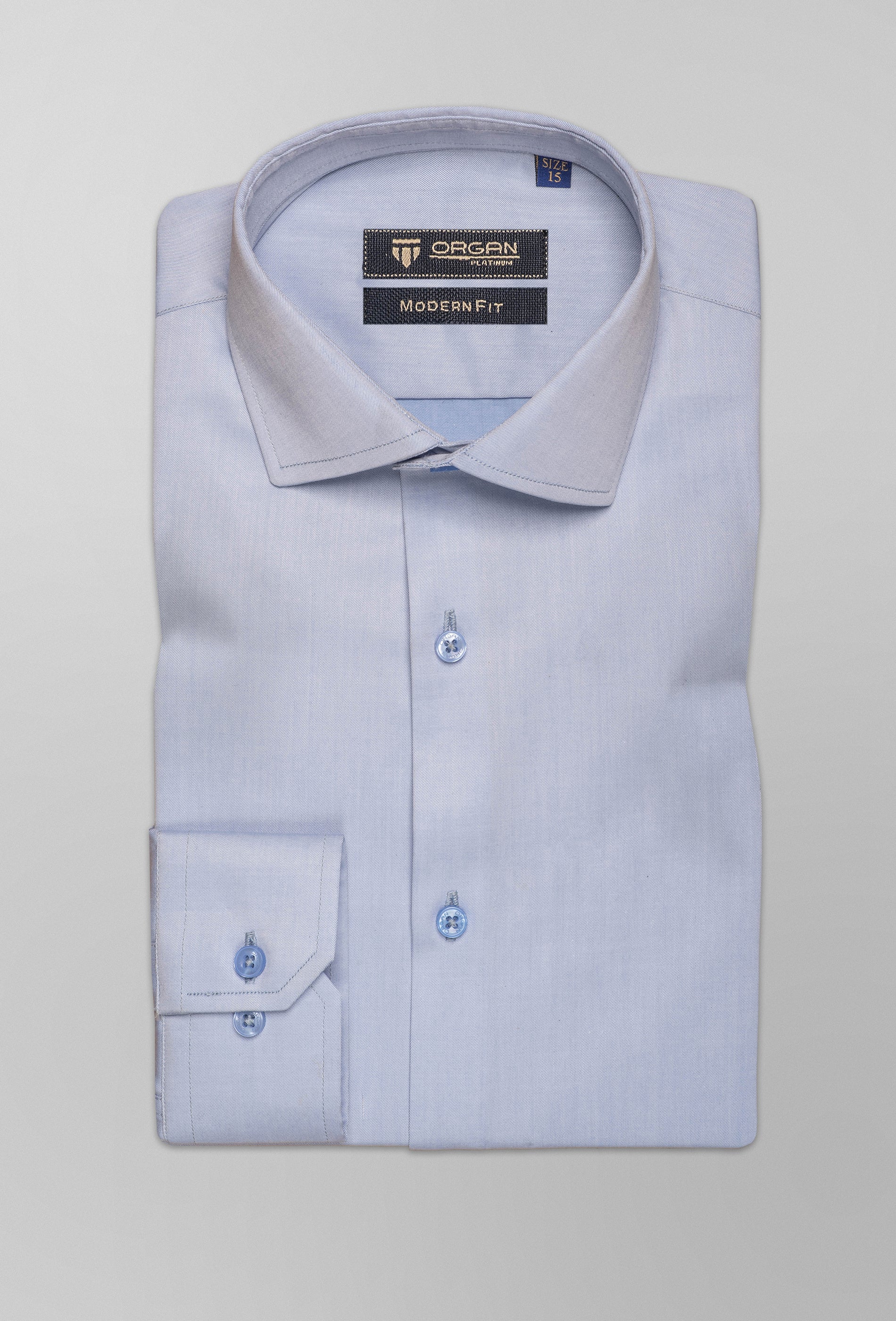 Men s Sky Blue Dress Shirt HM22 01